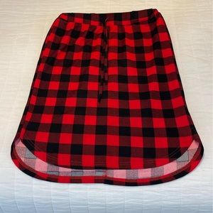Tickled teal Buffalo checked skirt size M